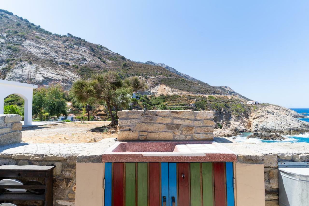 Ikarian Endless Blue Guest House Kouniadi Exterior foto