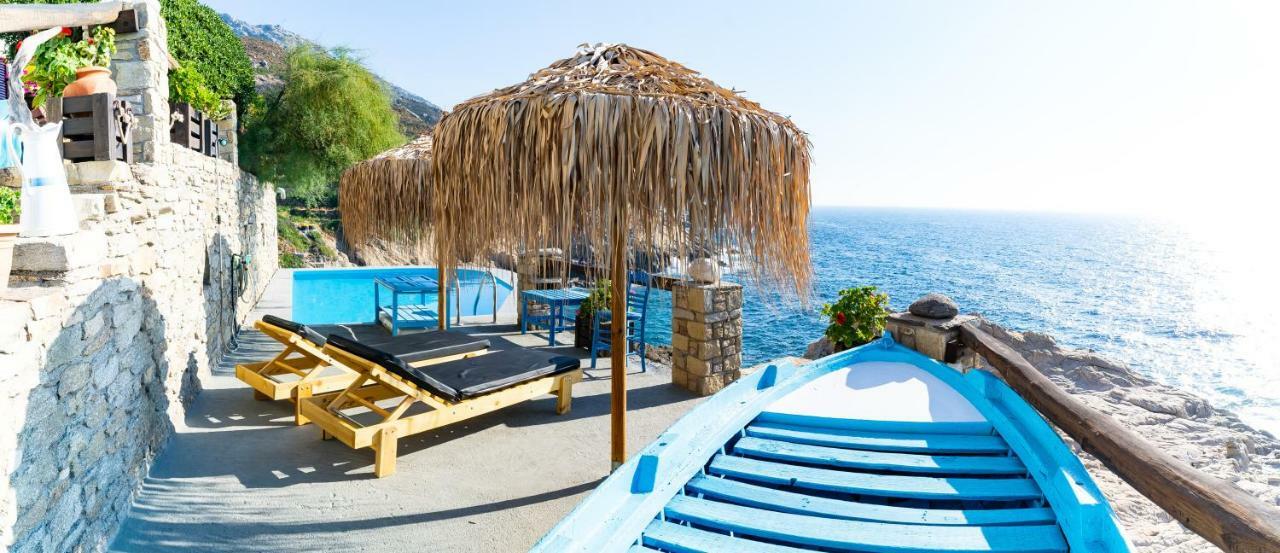 Ikarian Endless Blue Guest House Kouniadi Exterior foto