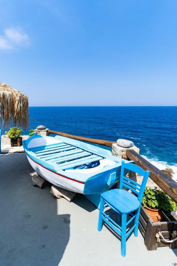 Ikarian Endless Blue Guest House Kouniadi Exterior foto